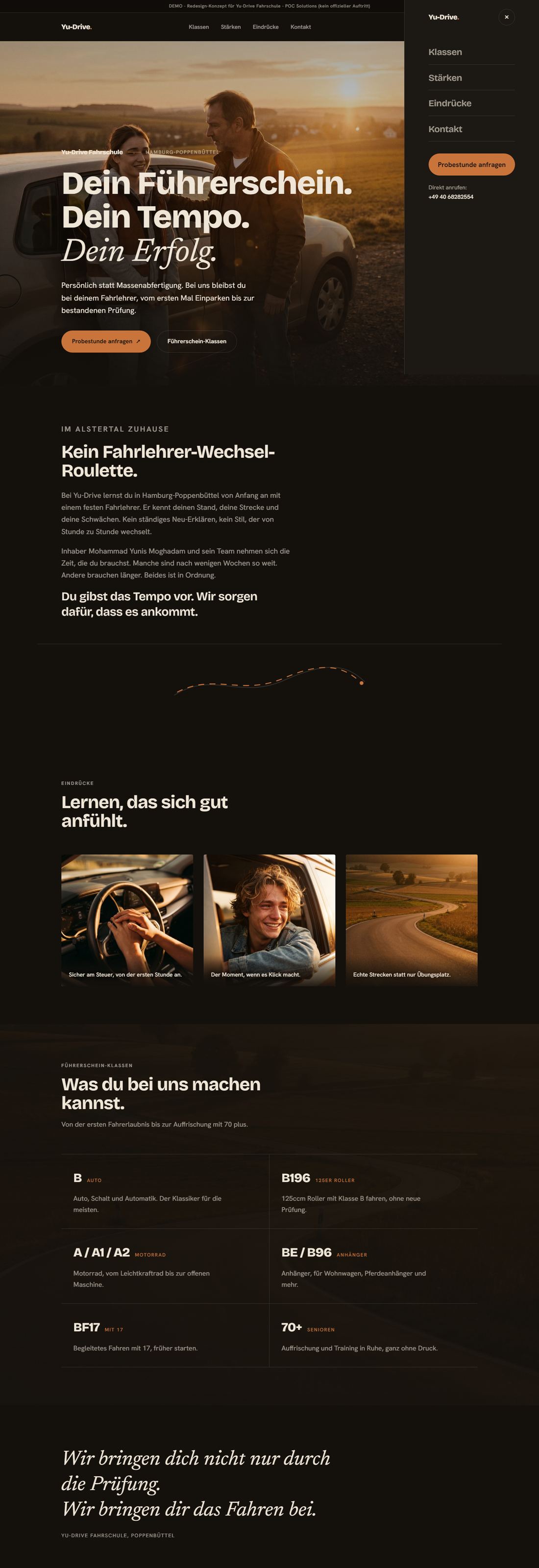 Vorschau der Welt Goldene-Stunde-Strasse